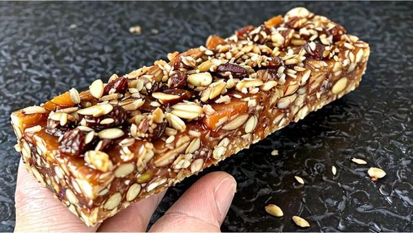 Luscious Fruit and Nut Energy Squares