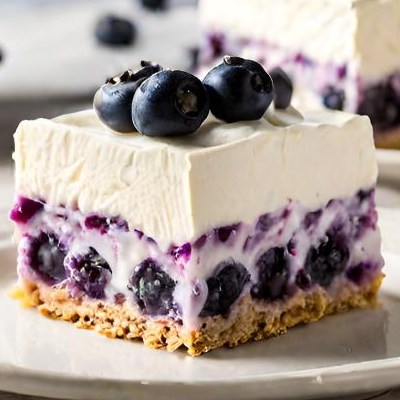 dreamy blend of fresh blueberries and silky smooth filling