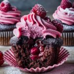 Heavenly Chocolate Raspberry Cupcakes