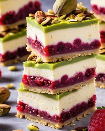 Matcha & Raspberry Layered Delight